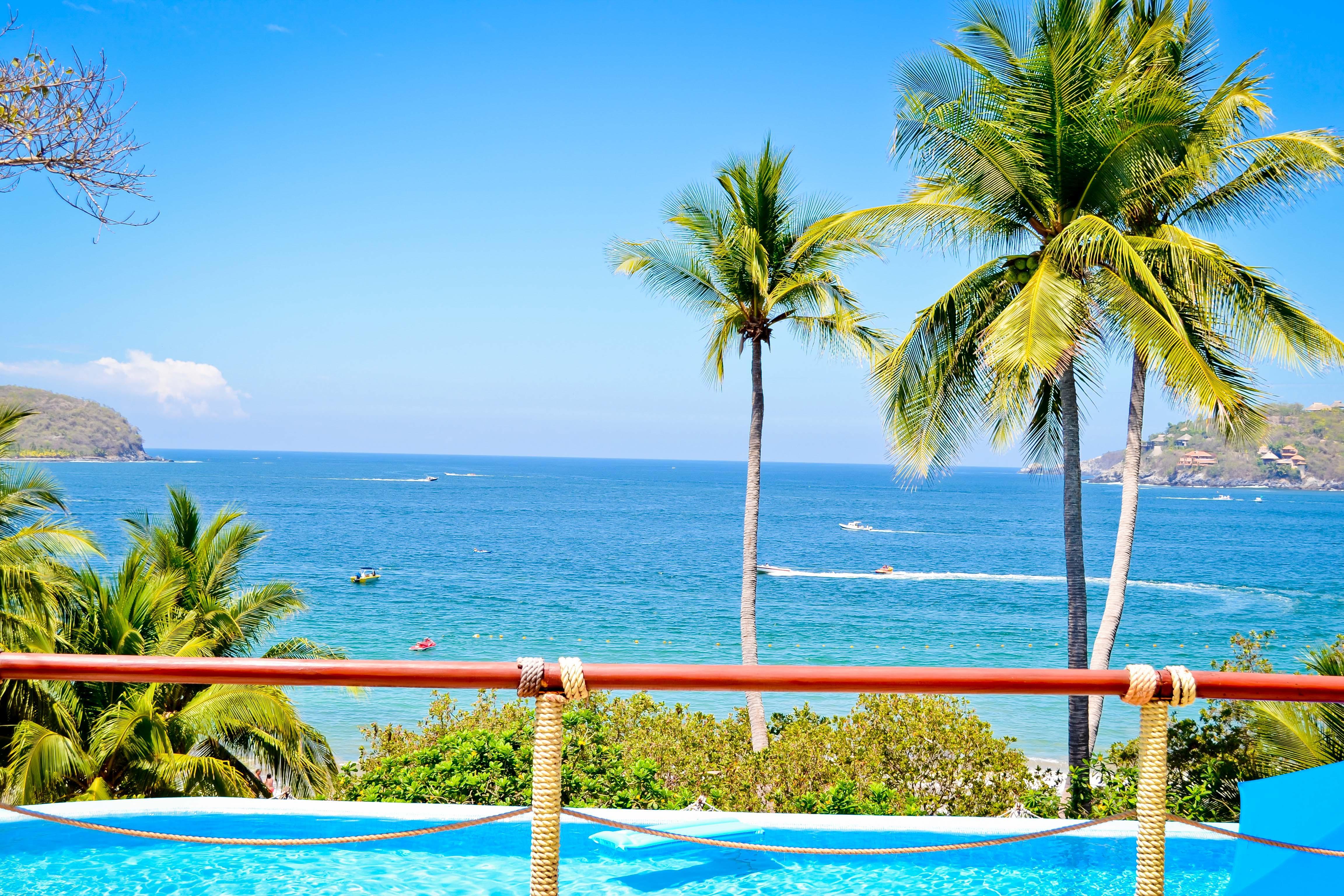 Hotel Catalina Beach Resort Zihuatanejo Dış mekan fotoğraf