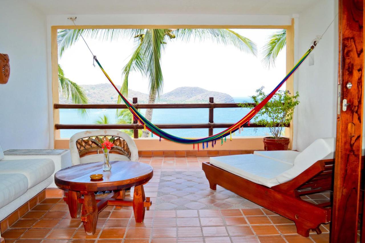 Hotel Catalina Beach Resort Zihuatanejo Dış mekan fotoğraf